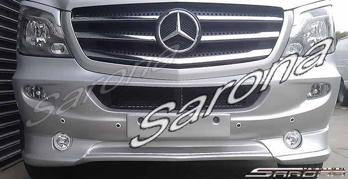 Custom Mercedes Sprinter  Van Front Bumper (2014 - 2018) - $790.00 (Part #MB-128-FB)